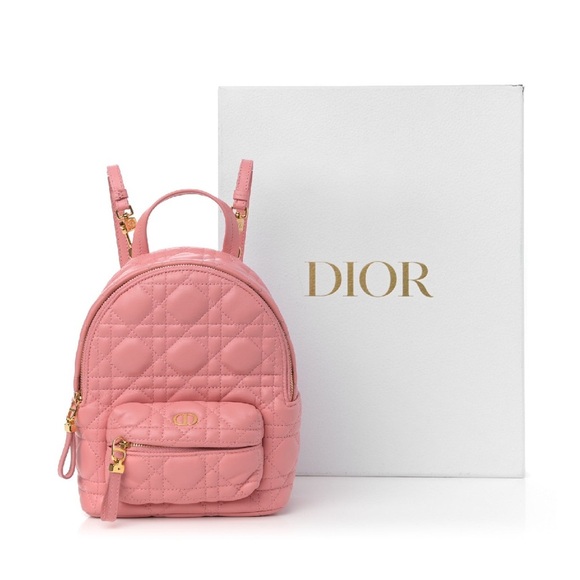 Dior Handbags - Dior Blush Small Quilted Backpack with box and Dust Bag